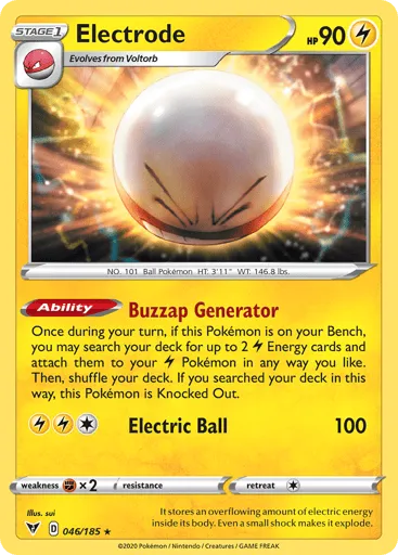 Electrode 046/185 Vivid Voltage