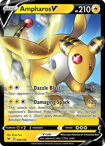 Ampharos V 049/185 Vivid Voltage