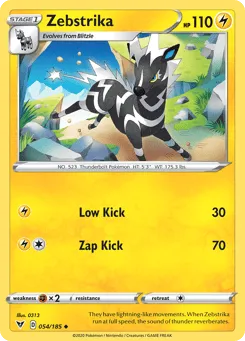 Zebstrika 054/185 Vivid Voltage