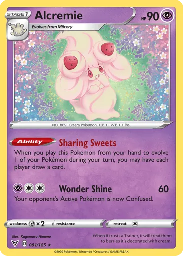 Alcremie 081/185 Vivid Voltage