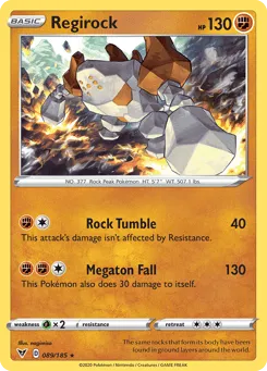 Regirock 089/185 Vivid Voltage