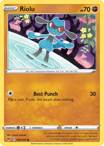 Riolu 090/185 Vivid Voltage