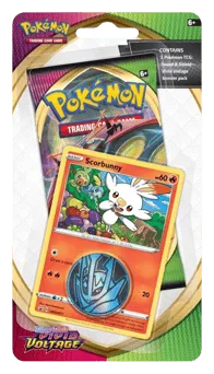 Vivid Voltage Single Pack Blister - Scorbunny