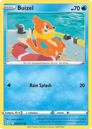 Buizel 022/072 Shining Fates