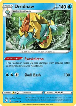 Drednaw 027/072 Shining Fates