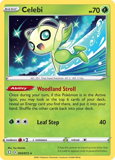 Celebi 003/072 Shining Fates