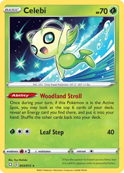 Celebi 003/072 Shining Fates