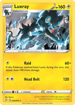 Luxray 033/072 Shining Fates