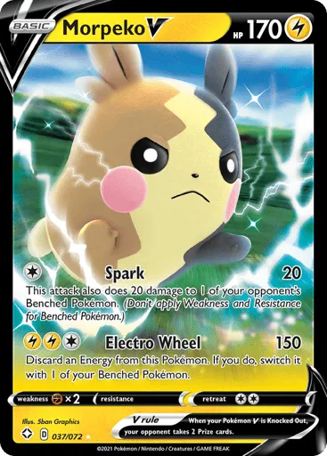 Morpeko V 037/072 Shining Fates