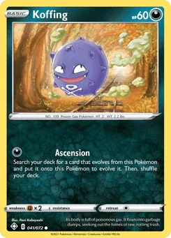 Koffing 041/072 Shining Fates
