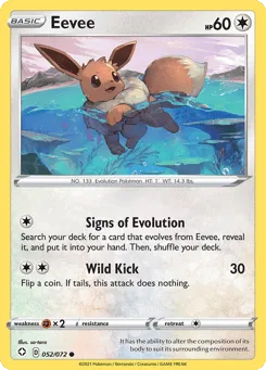 Eevee 052/072 Shining Fates