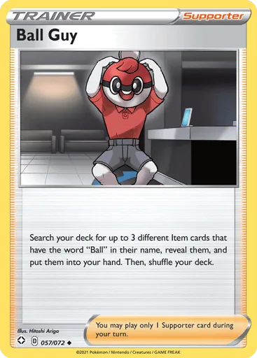 Ball Guy 057/072 Shining Fates