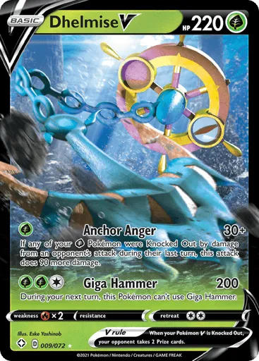 Dhelmise V 009/072 Shining Fates