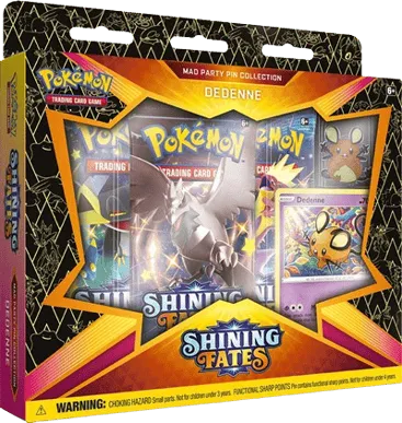Shining Fates Mad Party Pin Collection - Dedenne