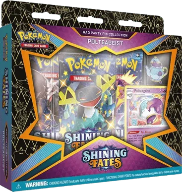 Shining Fates Mad Party Pin Collection - Polteageist