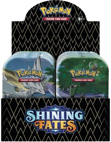 Shining Fates Mini Tin Display