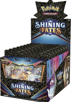 Shining Fates Mad Party Pin Collection Display