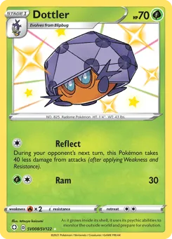Dottler SV008/SV122 Shining Fates Shiny Vault