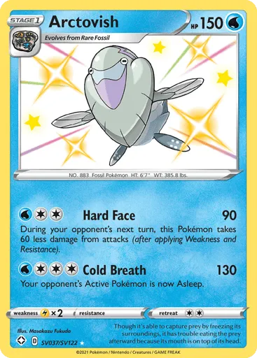 Arctovish SV037/SV122 Shining Fates Shiny Vault