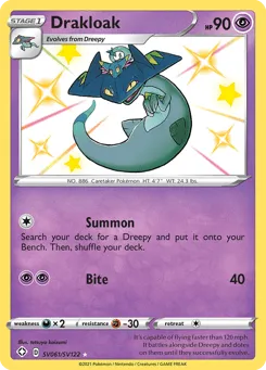 Drakloak SV061/SV122 Shining Fates Shiny Vault