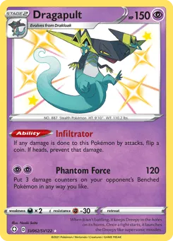 Dragapult SV062/SV122 Shining Fates Shiny Vault