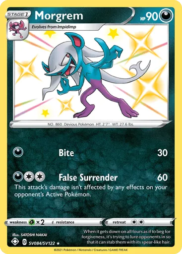 Morgrem SV084/SV122 Shining Fates Shiny Vault