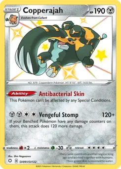 Copperajah SV091/SV122 Shining Fates Shiny Vault