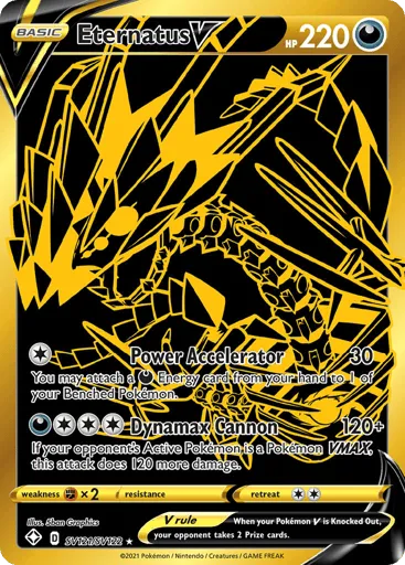 Eternatus V SV121/SV122 Shining Fates Shiny Vault