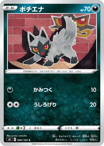 Poochyena 066/100 Amazing Volt Tackle