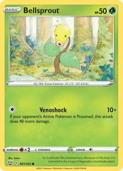 Bellsprout 001/163 Battle Styles