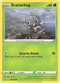 Scatterbug 011/163 Battle Styles