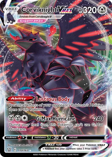 Corviknight VMAX 110/163 Battle Styles