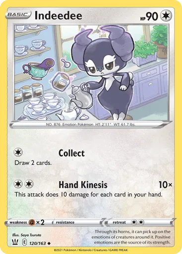Indeedee 120/163 Battle Styles