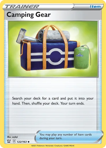 Camping Gear 122/163 Battle Styles