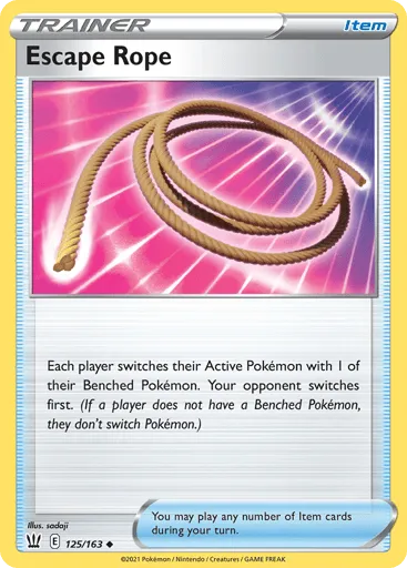 Escape Rope 125/163 Battle Styles