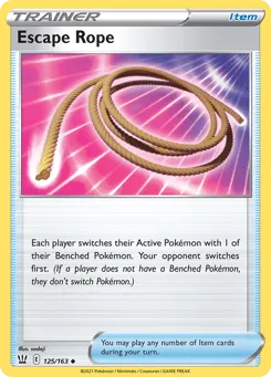 Escape Rope 125/163 Battle Styles