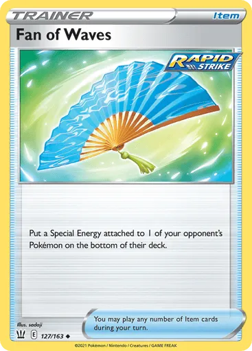 Fan of Waves 127/163 Battle Styles