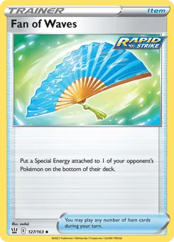 Fan of Waves 127/163 Battle Styles