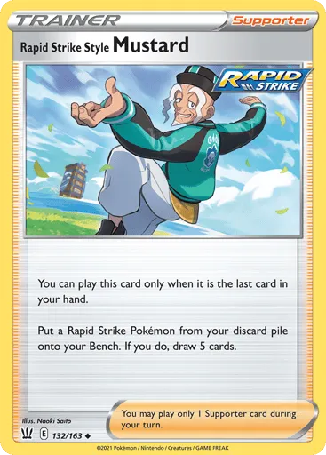Rapid Strike Style Mustard 132/163 Battle Styles