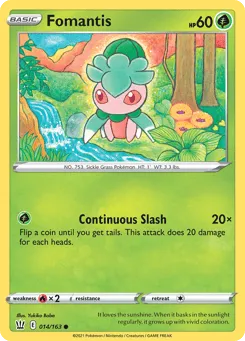 Fomantis 014/163 Battle Styles