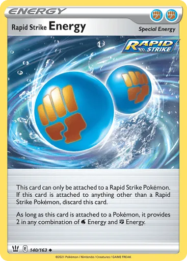 Rapid Strike Energy 140/163 Battle Styles