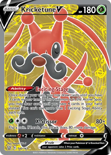 Kricketune V 142/163 Battle Styles