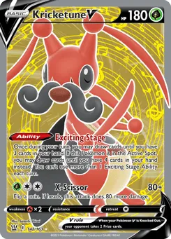 Kricketune V 142/163 Battle Styles