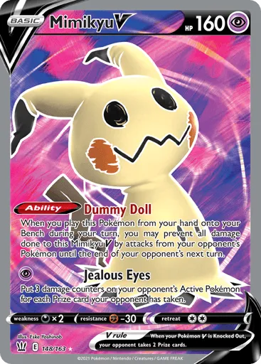 Mimikyu V 148/163 Battle Styles