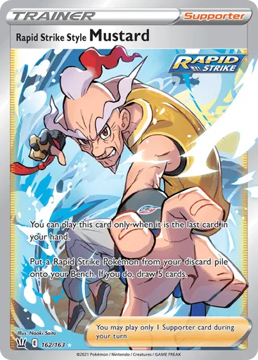Rapid Strike Style Mustard 162/163 Battle Styles