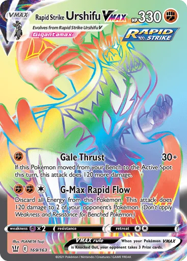 Rapid Strike Urshifu VMAX 169/163 Battle Styles