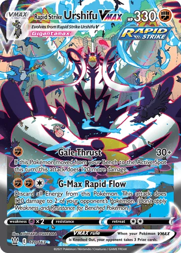 Rapid Strike Urshifu VMAX 170/163 Battle Styles