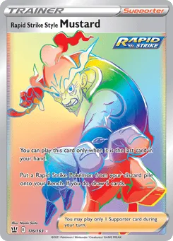 Rapid Strike Style Mustard 176/163 Battle Styles
