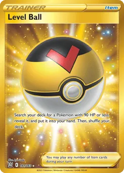 Level Ball 181/163 Battle Styles
