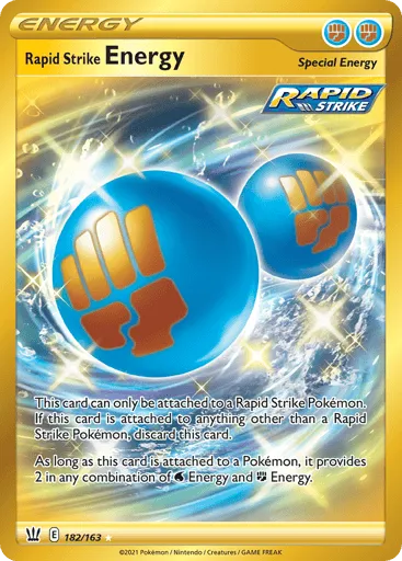 Rapid Strike Energy 182/163 Battle Styles